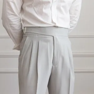 Classic Buckle Formal Gurkha Pants by ITALIAN VEGA®