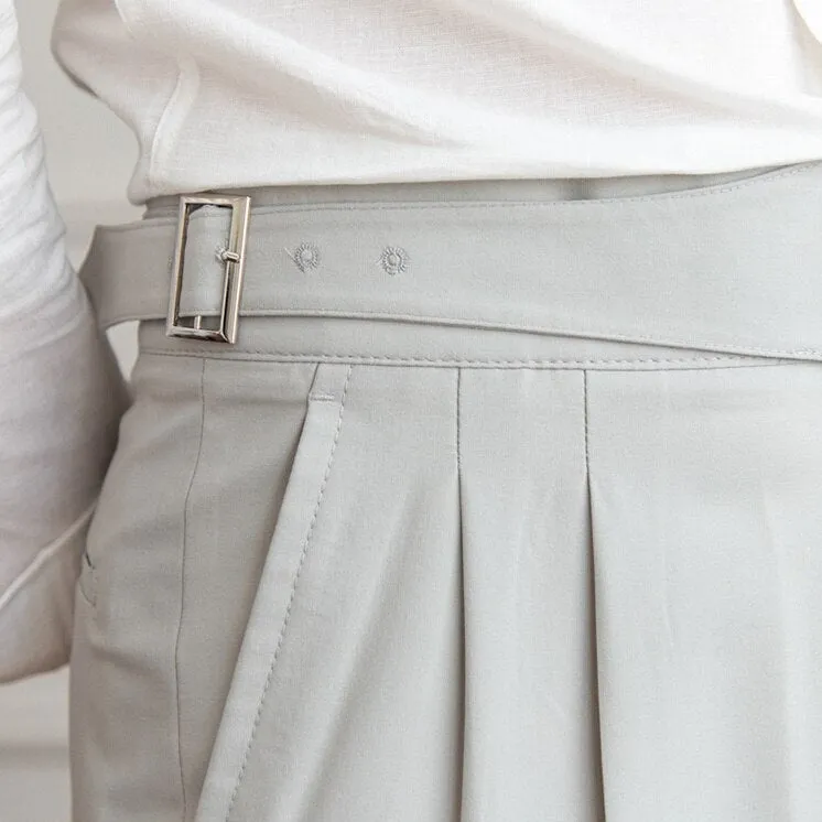 Classic Buckle Formal Gurkha Pants by ITALIAN VEGA®