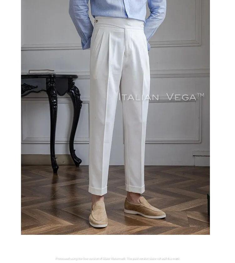 Classic Buttoned Formal Gurkha Pants by ITALIAN VEGA®