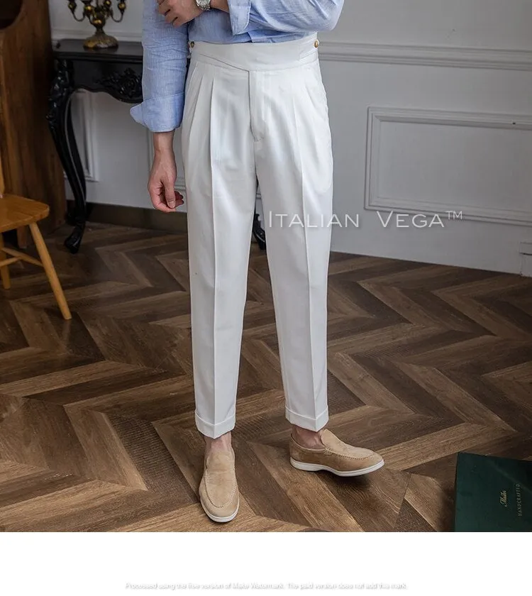 Classic Buttoned Formal Gurkha Pants by ITALIAN VEGA®