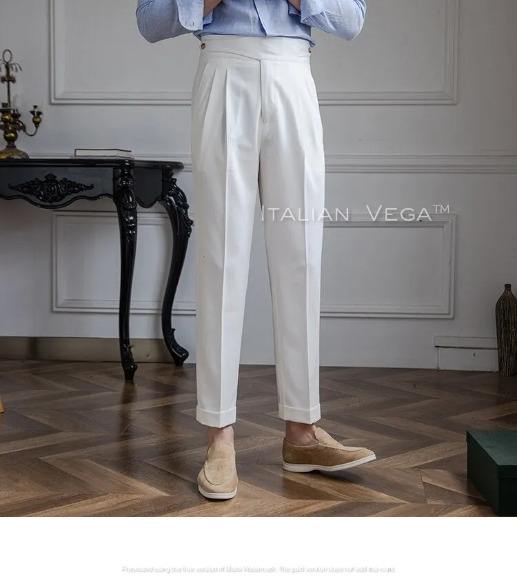 Classic Buttoned Formal Gurkha Pants by ITALIAN VEGA®