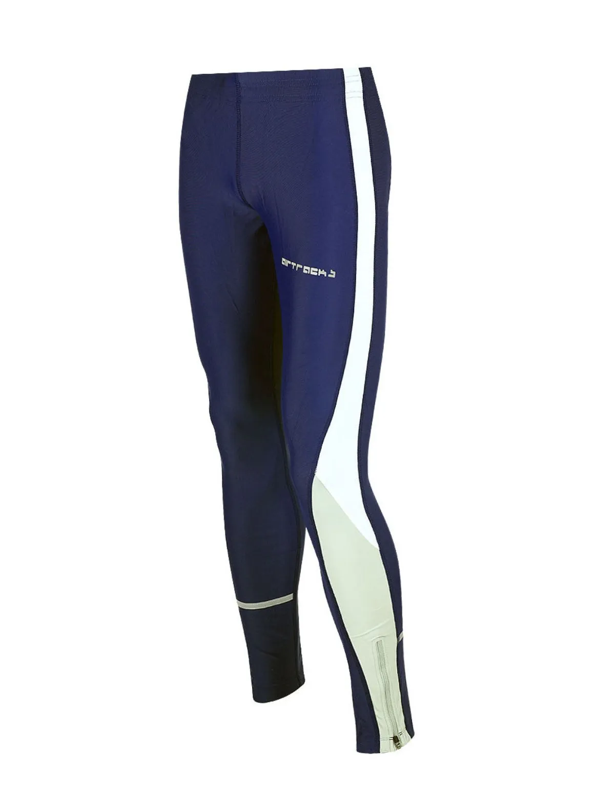 Damen Laufhose Tight Lang Blau