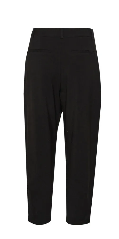 Kaffe Cropped Pleat Pant