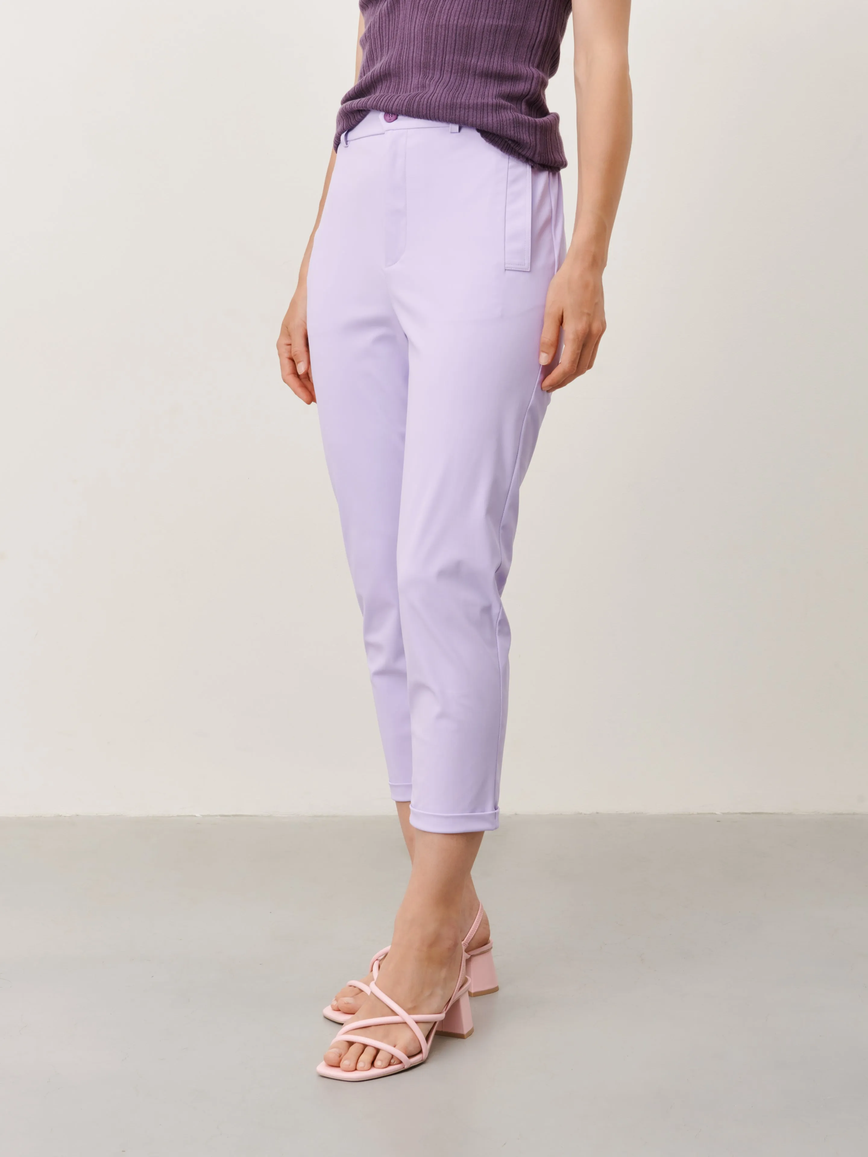 Lena Pants Technical Jersey | Lila