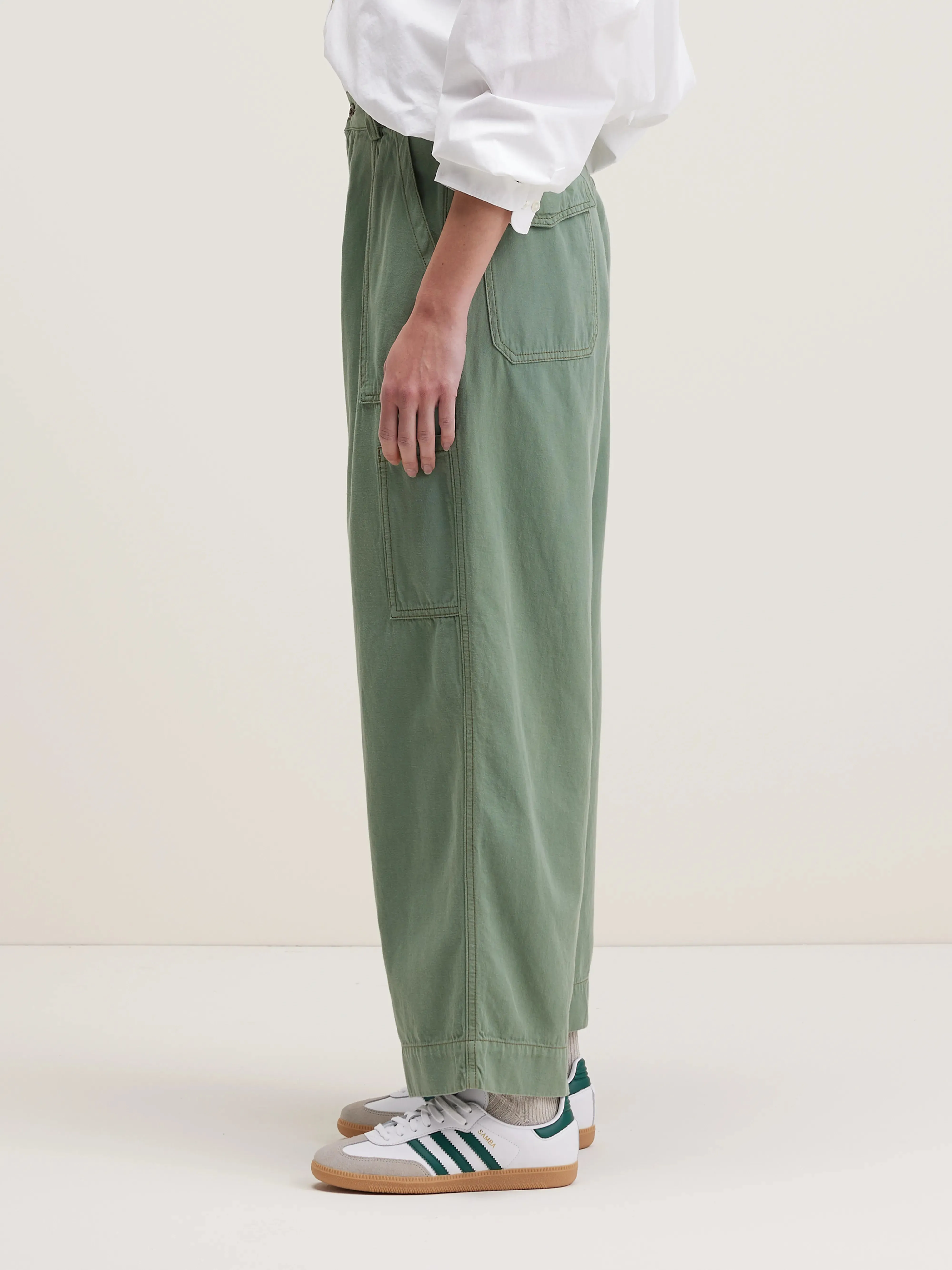 Pepin cargo trousers (242 / W / EUCALYPTUS)