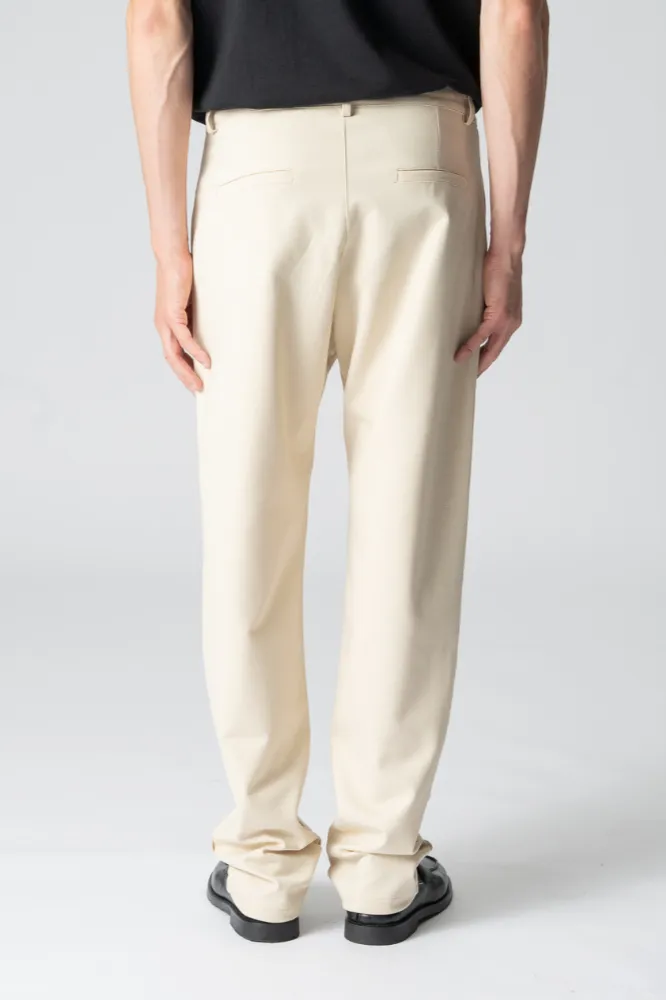 Performance Pants Wide - Beige