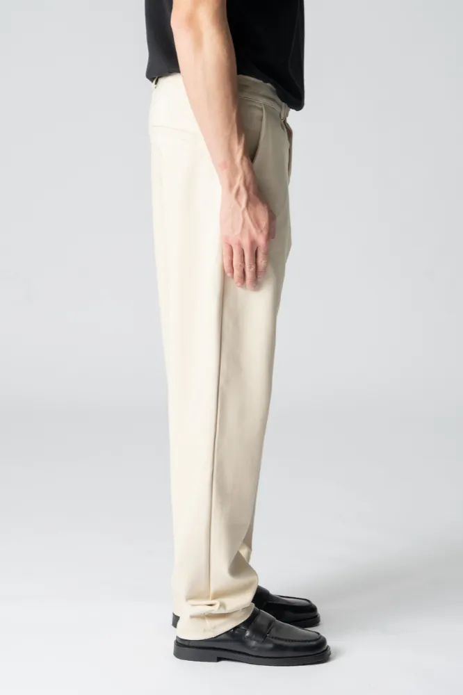 Performance Pants Wide - Beige