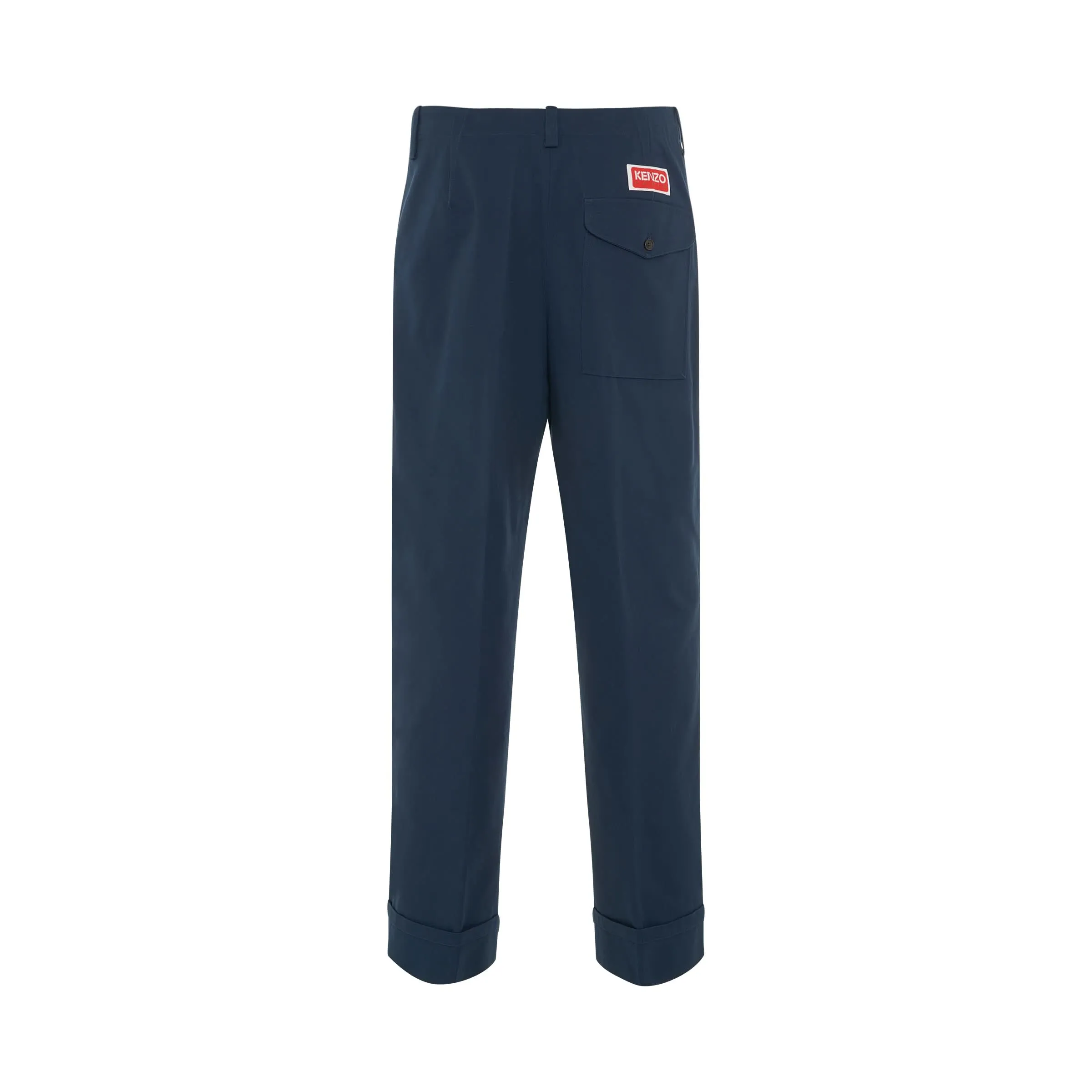 Relaxed Tailored Pant in Midnight Blue