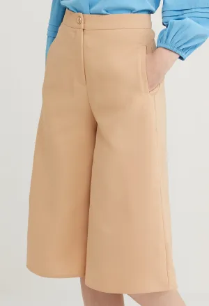 Relaxed Wide Leg Pants