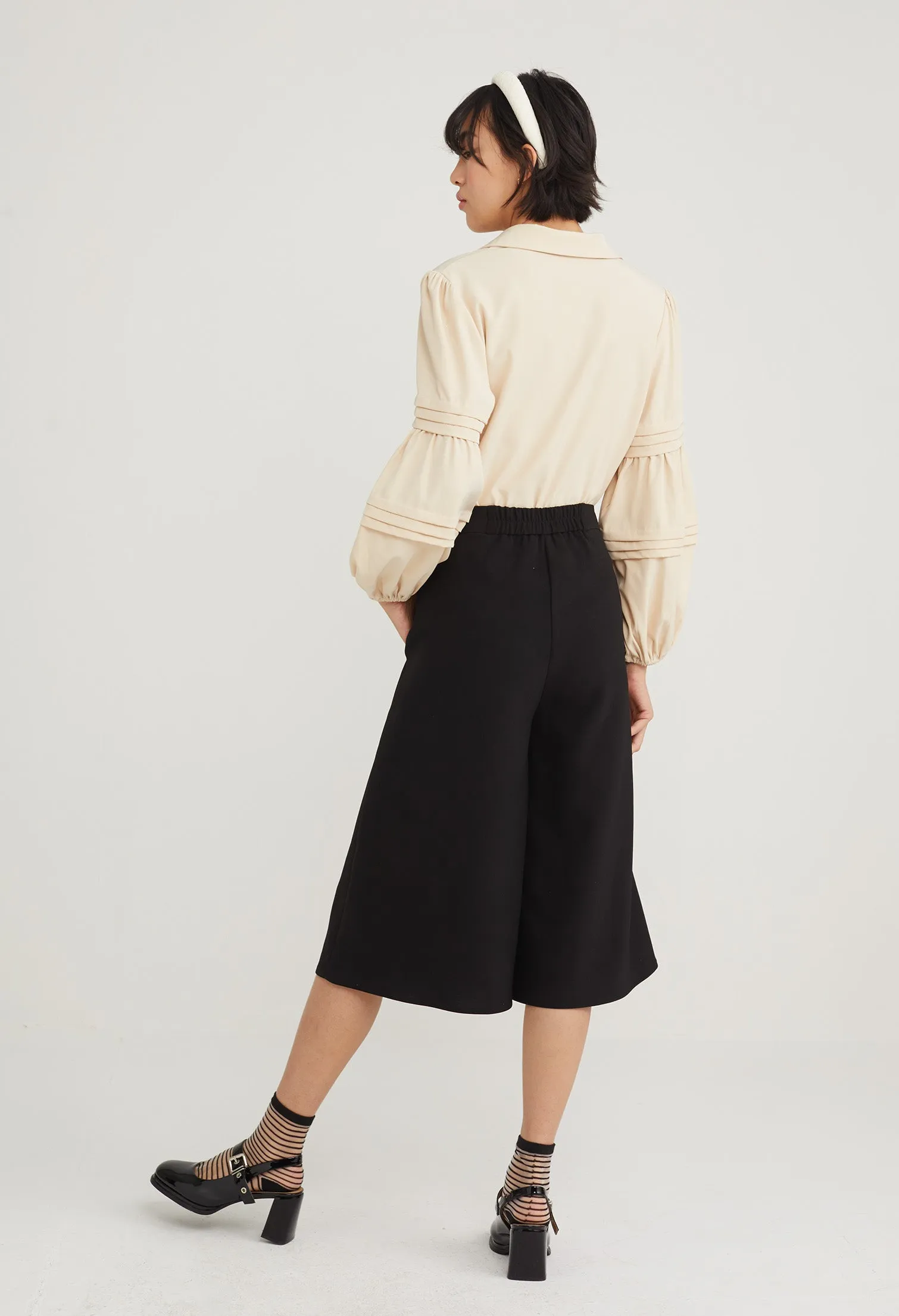 Relaxed Wide Leg Pants