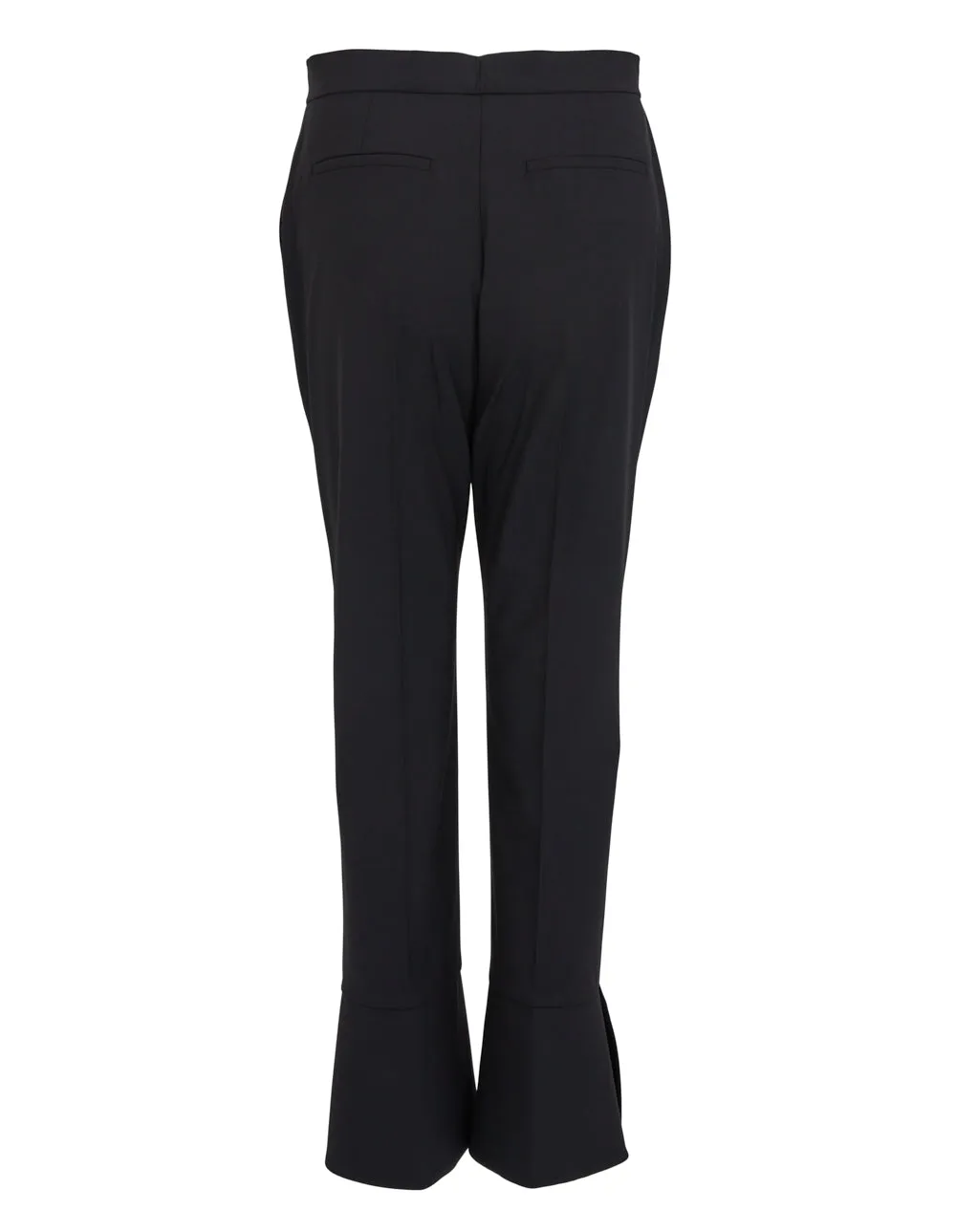 Side Slits With Button Cropped Pants