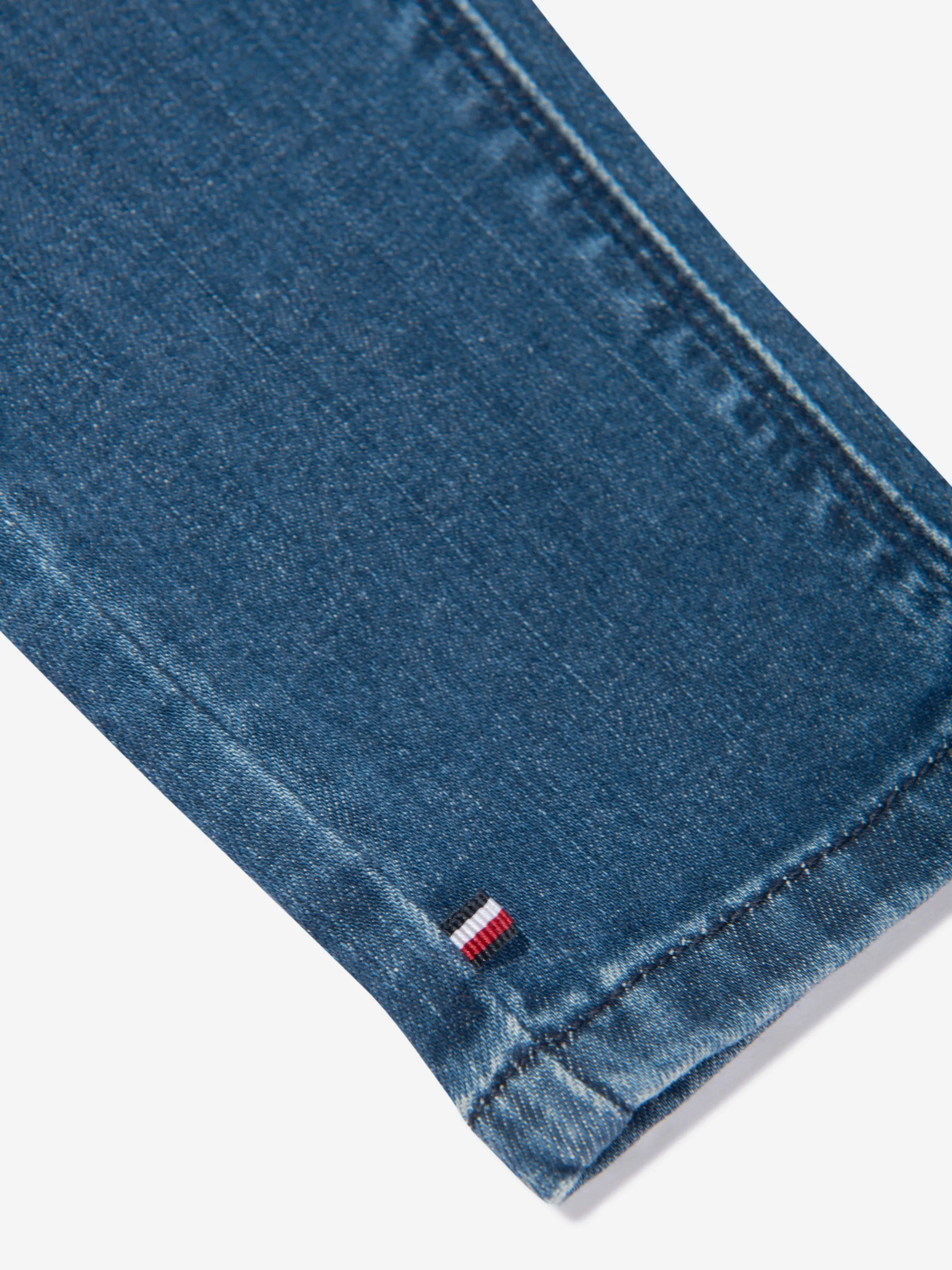 Tommy Hilfiger Baby Boys Monotype Denim Pants in Blue