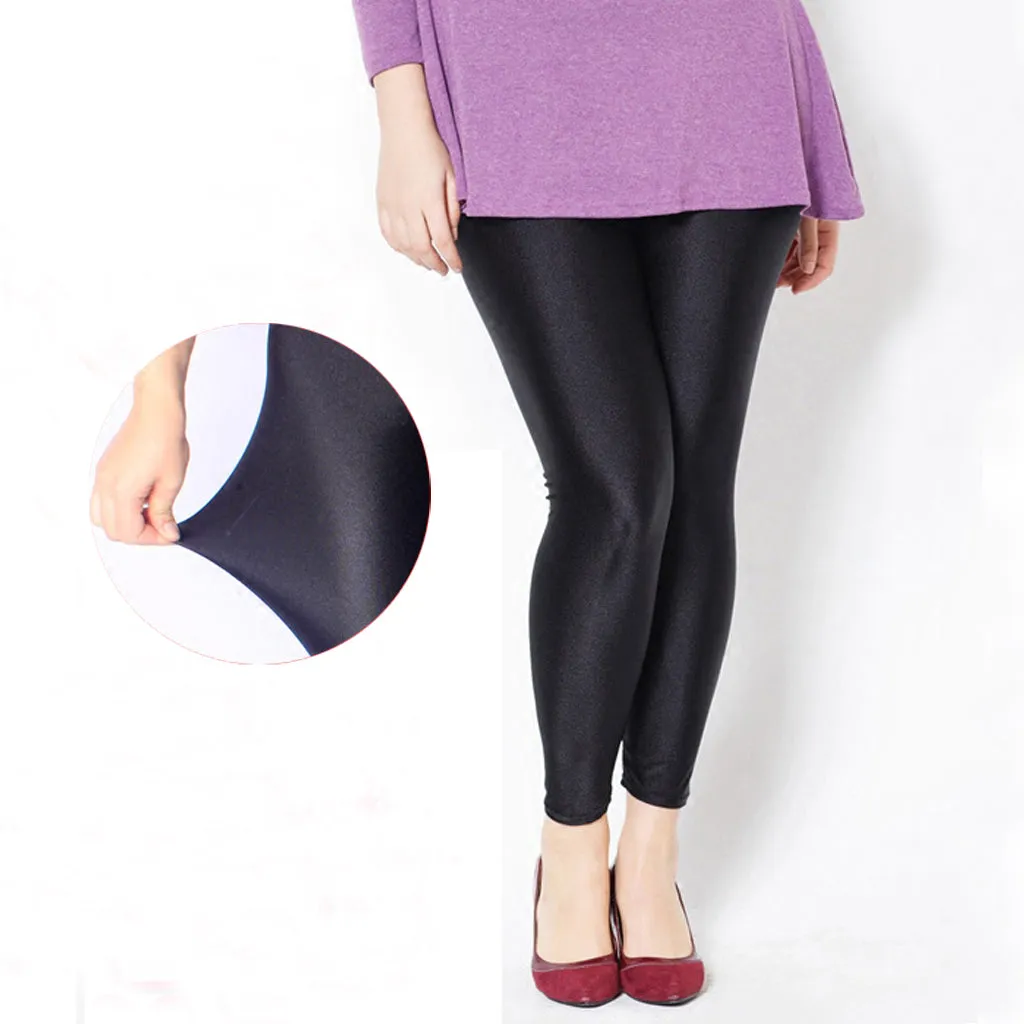 women's leggings casual leggings  high stretch  pants Plus-Size Stretch  Leggings