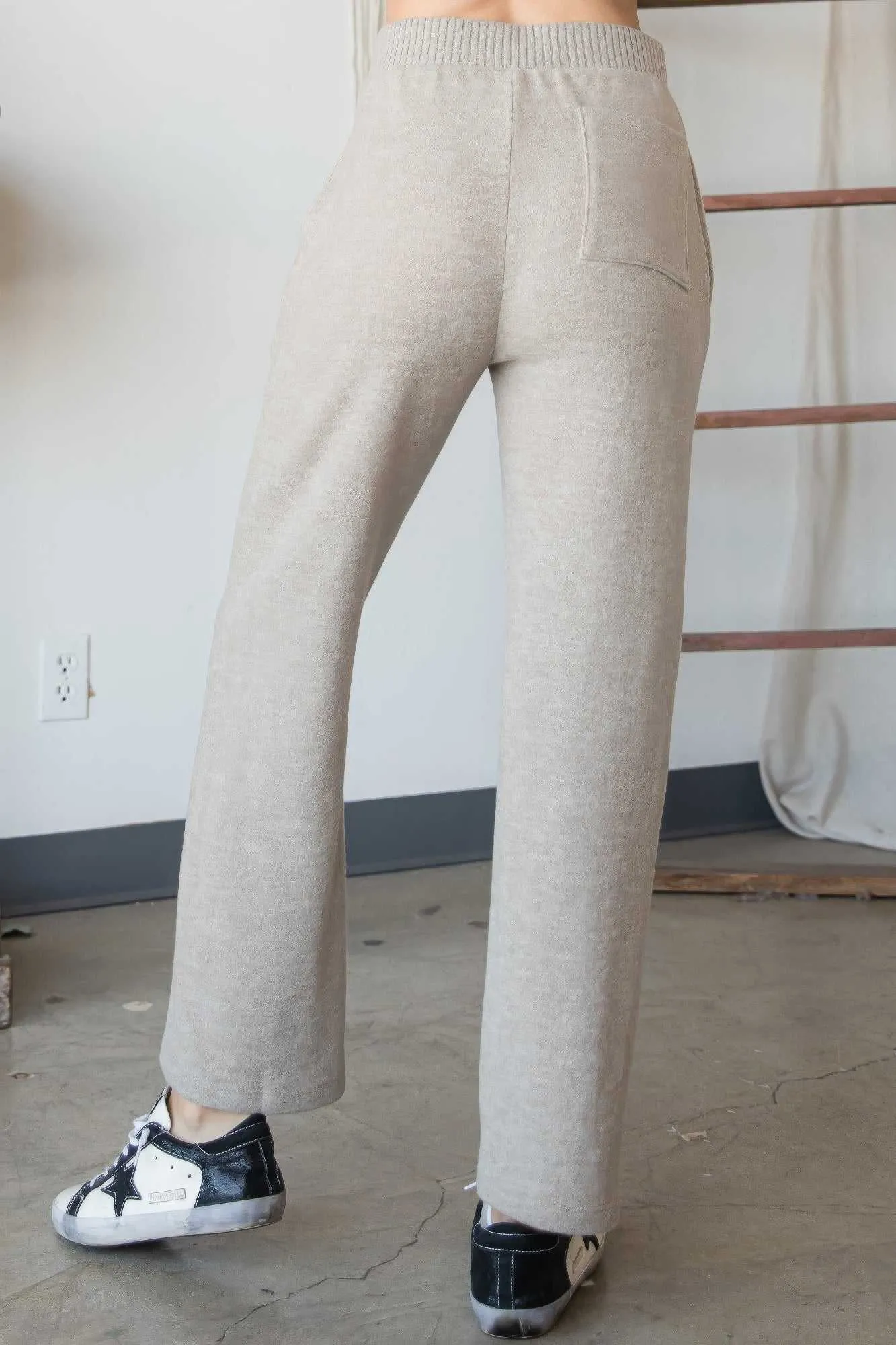 Women's Minimal And Casual Trainer Pants